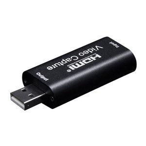 USB2.0至HDMI视频采集卡1080P 4K 60Hz迷你音频和视频Chapture现场录音盒支持输入4K用于游戏 - Product Image 2
