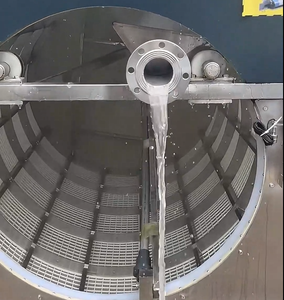 Stainless Steel High Efficiency Fish Farm <strong>Vacuum</strong> <strong>Drum</strong> <strong>Filter</strong> Mechanical Rotary Fine Screen Rotary <strong>Drum</strong> <strong>Filter</strong> for Koi Pond