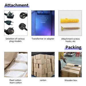 Mới đến một hình dạng biển quảng cáo trong nhà quảng cáo cong biển quảng cáo Màn hình tình yêu dấu hiệu ánh sáng dẫn lối ra dấu hiệu - Product Image 5