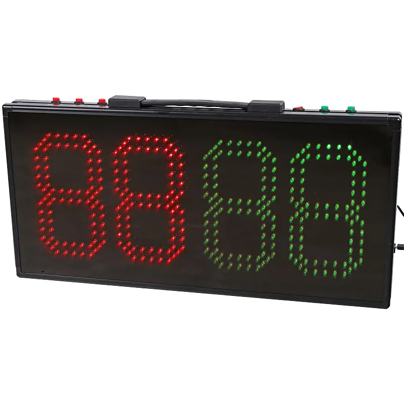 Tianfu elektronik futbol ikame FB5202 dört LED asma işaretleri çetele hakem rekabet malzemeleri
