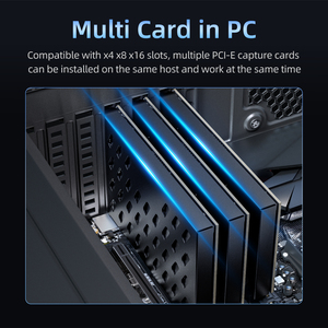 4 Channel 4k30 <strong>hdmi</strong> <strong>Input</strong> Video Capture Card with Enclosure Capture Video to Computer Unisheen UC3540H-4K30