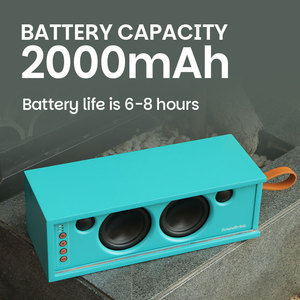 Loa không dây hình chai rượu màu xanh dương & răng, thiết kế thời trang với bảo hành từ 3 tháng đến 1 năm, thích hợp cho gia đình & tiệc tùng - Product Image 5