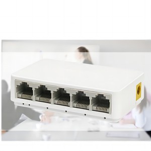 ホームネットワーク用工場OEM/ODMプラスチックシェル100/1000M5ポートイーサネットスイッチネットワークスイッチ - Product Image 3