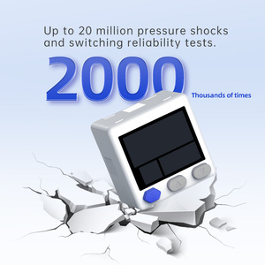 शिन np श्रृंखला 3-स्क्रीन डिस्प्ले उच्च-सटीक डिजिटल दबाव स्विच 2 आउटपुट कम दबाव प्रकार (-0.1mpa) फिटिंग - Product Image 3