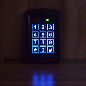 Hot-Selling IP66Standalone-Tastatur 2 Relais Ausgang 125KHz RFID-Karte und Code-Zugang Metall Zugangs kontrolle Tür Eingang 3 Farben - Product Image 2