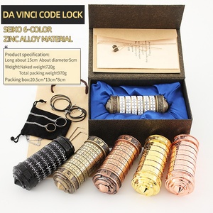 Cryptex Da Vinci Codeミニロックバレンタインデー彼女または脱出室への興味深い創造的なロマンチックな誕生日プレゼント - Product Image 3