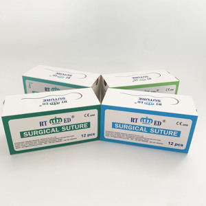 Tıbbi kullanım için USP 4 #-10/0 # emilebilir olmayan steril naylon polipropilen ipek Polyester OEM hizmeti - Product Image 5