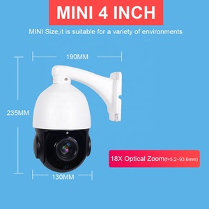 IMX415 CMOS 20X变焦5MP POE PTZ IP摄像机，内置双向音频sd卡插槽 - Product Image 3