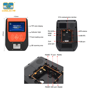 Sistema di biglietti per autobus pubblici QR Code intelligente macchina per biglietteria Mobile con carta di autobus Android validatore di pagamento NFC - Product Image 2
