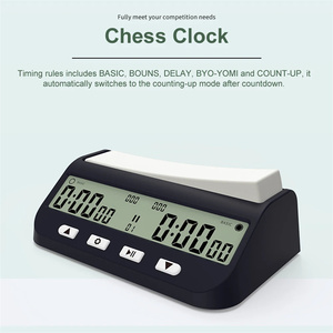 Professional Chess <strong>Clock</strong> Multi Functional Digital Watch Accurate <strong>Count</strong> up <strong>Count</strong> Down <strong>Timer</strong> Board Game Stopwatch - Product Image 2