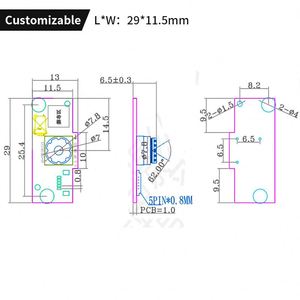 GC02M2 1600x1200 2MP可视电话智能家居USB迷你摄像头闭路电视摄像头模块 - Product Image 6
