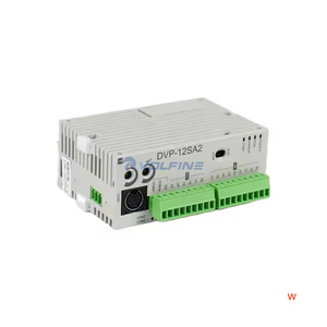 Nuevo PLC DC 24V expandible original con 8 entradas digitales y 4 salidas de relé para uso industrial