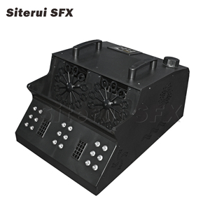 SITERUI SFX 2000W Smoke Bubble Machine High <strong>Output</strong> Bubble Making Support <strong>Dmx</strong> Lcd Remote <strong>Control</strong> for Wedding Party - Product Image 3