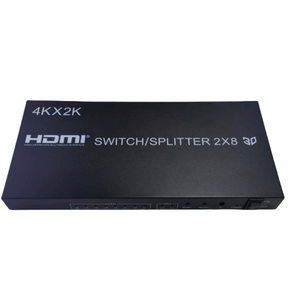 2-in-8-Out HDスイッチングスプリッターデュアルビデオ信号4K 60HZ高性能表示機能 - Product Image 1