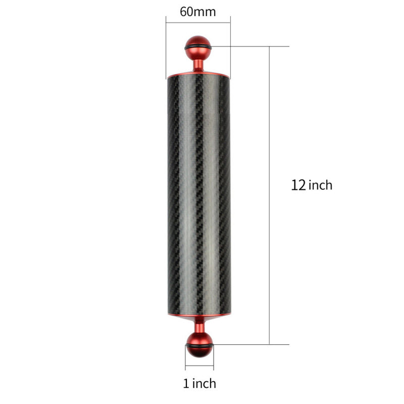 12 pouces rouge (flottabilité 550g)