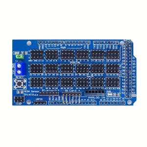 MEGA sensör kalkanı V1.0 V2.0 adanmış genişleme geliştirme kurulu MEGA 2560 Sup IIC SD Robot parçaları DIY