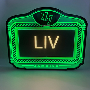 Factory Custom Scrolling LED Message Board Zeichen APP Programmier bare VIP Glorifier Anzeige Bildschirm Champagner Flasche Presenter - Product Image 3