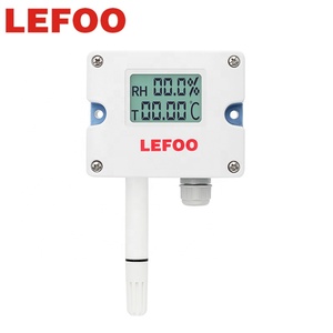 LEFOO-sensor de temperatura y humedad digital modbus, dispositivo con conductos, pantalla LCD de 4-20ma, transmisor de humedad y temperatura - Product Image 2