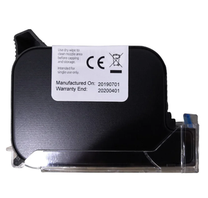 YAOMATEC uyumlu HP 2590 W3T10 12.7MM yüksek yapışma şifreli değil el TIJ mürekkep püskürtmeli yazıcı hızlı kuru Solvent mürekkep kartuşu - Product Image 2