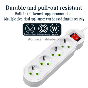 Opción de carga versátil para múltiples dispositivos Toma de extensión USB con toma de corriente múltiple - Product Image 4