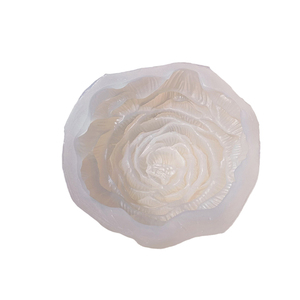 Early Riser Peony Silicone Mold <strong>Round</strong> <strong>Shape</strong> Cake Tool for Resin Candle Flower <strong>Soap</strong> and Peony Decoration Mold - Product Image 6