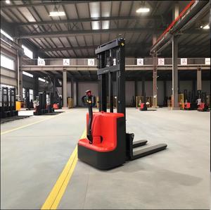 電動スタッカー2500 Lbs 4.5m 1500kg/2000kg 3.5mリフティングポータブルフォークリフト電動スタッカー