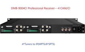Receptor Satélite IRD de 4 canales con 4 ranuras CI, compatible con Irdeto Conax CAS, para equipos de cabecero de TV Digital - Product Image 2