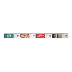 Estante programable rodante Digital inteligente, pantalla Lcd a todo Color, pantalla Hd, reproductor de vídeo estirado Lcd de 23,1 35 pulgadas - Product Image 1