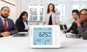 Controlador de monitor Digital co2, control remoto inalámbrico para la calidad del aire, control de monitoreo de carbono - Product Image 6