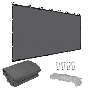 Heavy Duty 6 Fuß <span class=keywords><strong>x</strong></span> 50 Fuß Sichtschutz Zaun in UV-fertigen HDPE <span class=keywords><strong>Shade</strong></span> <span class=keywords><strong>Sail</strong></span> Mesh Netz abdeckung für Garden Wall Yard Backyard