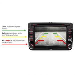 Eu Frame Camera Front and Rear Side View Camera Not Include Monitor System Wireless Car <strong>Reverse</strong> 6 Probes <strong>Sensor</strong> Visible Radar - Product Image 6