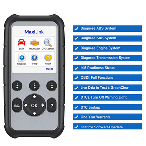 最新のAu-telML629マキシリンクABS/エアバッグ/AT/エンジンコードリーダー自動診断ツールOBD2スキャナー - Product Image 5
