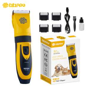 Lilipro ZP-295 chuyên nghiệp điện không dây chó cắt gốm lưỡi yên tĩnh vật nuôi Máy cắt mèo tóc chải chuốt sản phẩm - Product Image 1