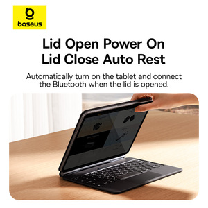 Baseus Magic Keyboard Bluetooth para iPad Pro Air 4 Air 5 Air 6 11 12,9 13 pulgadas Smart Cover Funda magnética para iPad 2014 2018-2022 - Product Image 5