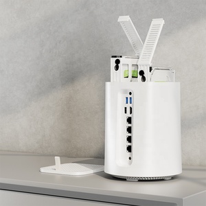 Integrato Dual HDD Mini PC ADM 300U NVME DDR4 RJ45 24 ore di rete Wakeup supporto Win10 Linux Computer - Product Image 2