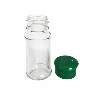 定制标志80毫升香料胡椒瓶圆形储存容器调味品玻璃罐 - Product Image 3