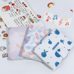 Kawaii Eva Waterproof <strong>Writing</strong> Hand Ledger Printing Colorful Thread Sewing <strong>Notebook</strong> With Magnetic Buckle - Product Image 2