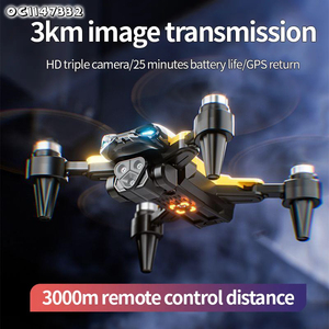 2.4G RC Quadcopter Günstiges Langstrecken-Fernbedienungs-Drohnen-Kit mit 480P Dual-Kamera - Product Image 5