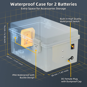Starlink Mini V4 Trường Hợp Starlink Mini 18V/20V Pin Adapter <span class=keywords><strong>Box</strong></span> Với DC Cắm & Chuyển Đổi - Product Image 4