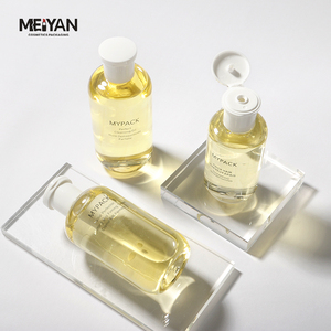 MYPACK Professional <strong>Custom</strong> 150ml 200ml 250ml PET Transparent Round <strong>Shaped</strong> Perfume Oil <strong>Bottle</strong> with Lid - Product Image 4