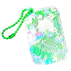 Sublimation Blank Acrylic <strong>Keychain</strong> With Sticker DIY <strong>Hand</strong> Account,mobile Phone <strong>Shape</strong> Transparent Glitter Gradient Key Tag Motel - Product Image 4