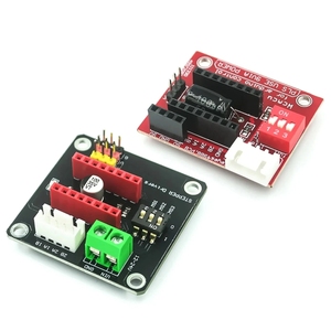 42 Stepper <strong>Motor</strong> <strong>Driver</strong> Expansion Board DRV8825 A4988 3D Printer Control <strong>Shield</strong> Module For <strong>Arduino</strong> R3 Ramps1.4 DIY Kit One