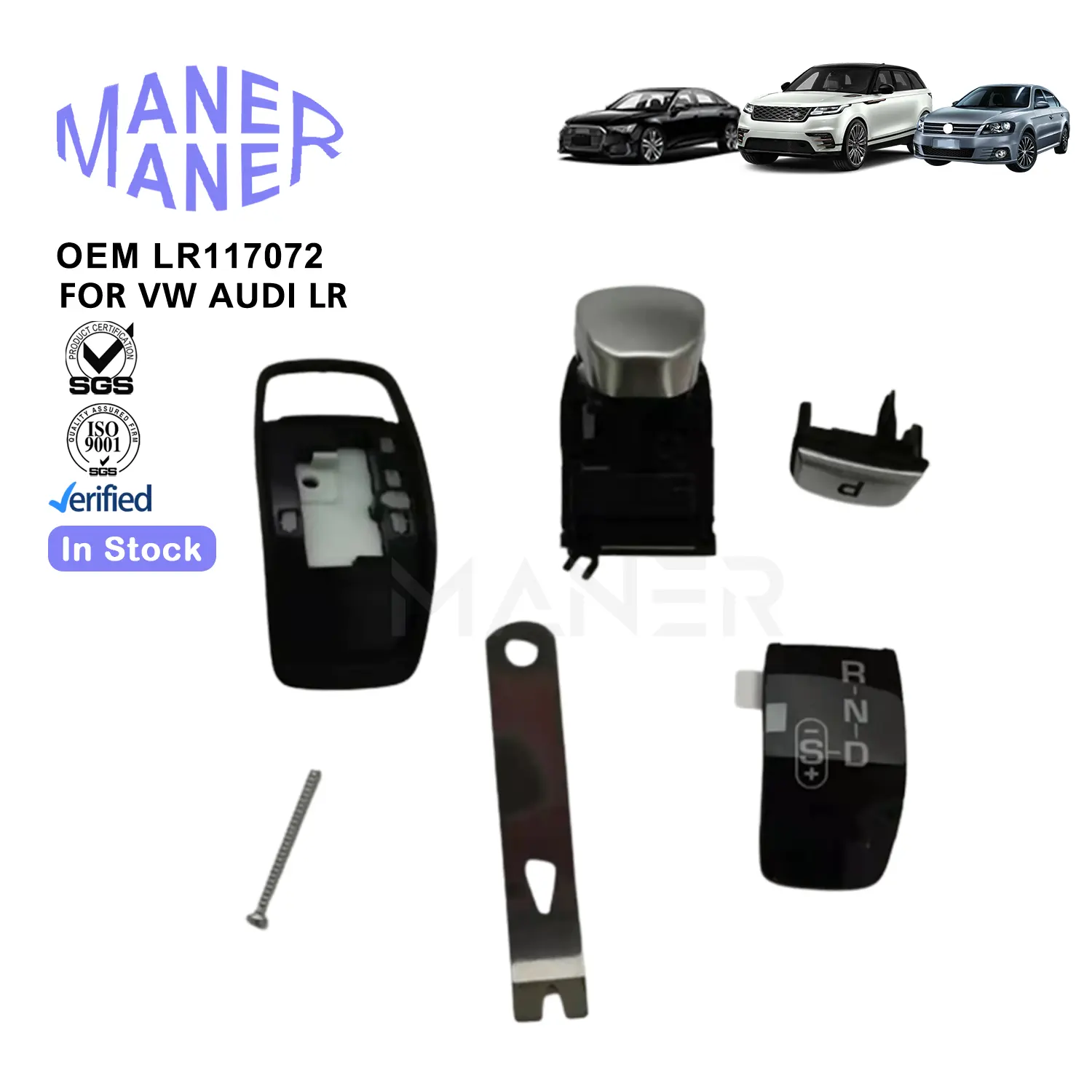 Kit de módulo de cambio de marchas MANER LR117072 T4N35585 para Land Rover Range Evoque Jaguar