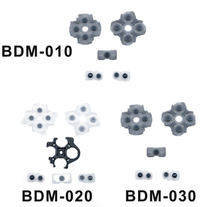 Original Complete Conductive Rubber Pad Set V1.0 V2.0 V3.0 Replacement for PS5 <strong>DualShock</strong> 5 Controller - Product Image 1