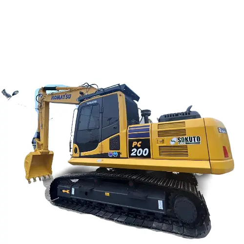 20 toneladas usadas Komatsu pc200 en Venta caliente con precio bajo en Shanghai China