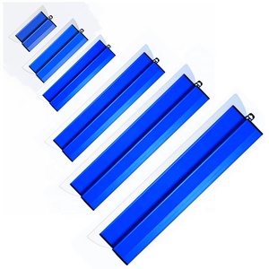 Bule PVC Handle With Stainless Steel Spatula Building And Decoration Tool Drywall Skimming Blade