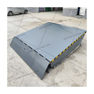 10t 12t plataforma de descarga de carga hidráulica contenedor ajustable carretilla elevadora plataforma de descarga de carga rampa de muelle fijo - Product Image 3