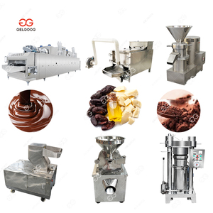 Máquina de fabricación de mantequilla en polvo de cacao de alta capacidad, Control PLC eléctrico, línea de procesamiento de aceite de molienda para tostado de granos de cacao - Product Image 1