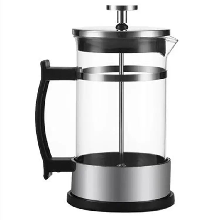 Borosilicate Glass Multifunctional Heat-Resistant Coffee Pot Portable French Press Coffee Maker Machine With Filter