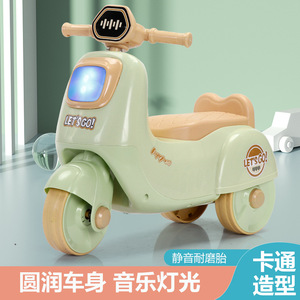 2024プラスチックスクーターとバランスバイクのライドオンおもちゃ、1〜3歳の男の子と女の子が歩くことを学ぶのを手伝っています - Product Image 3